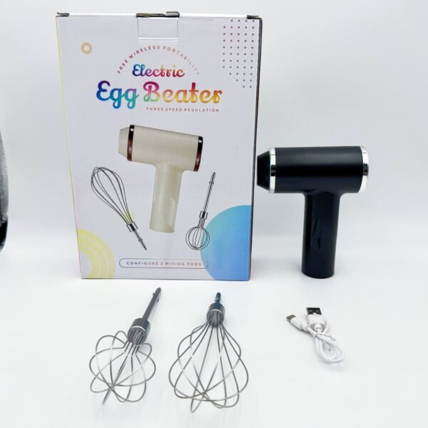 Cordless Handheld Electric Whisk for Whipping Cream Compact Home Use Mixer and Egg Beater