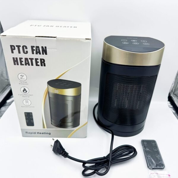 Desktop Heater Home Touch Remote Control Heater Standing Electric Heater Oscillating Heater