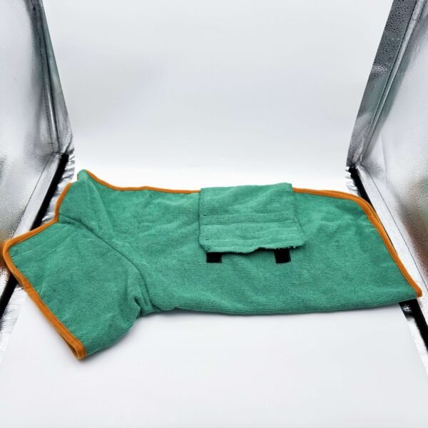 Pet Bathrobe for Large Dogs - Full-Body Wrap Absorbs Water After Bathing, Quick-Drying & Breathable All-Season Dog Bathrobe
