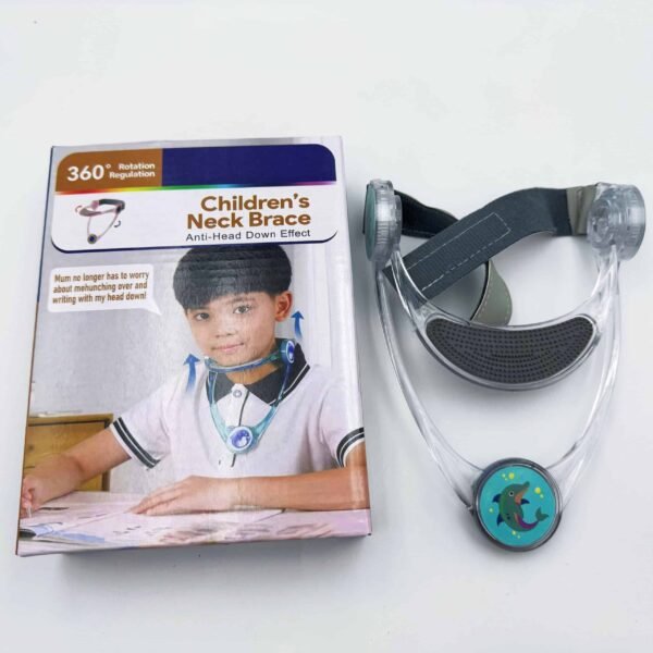 Neck Support Collar for Neck Protection Adjustable Neck Brace to Prevent Forward Head Posture Office Use for Students and Professionals