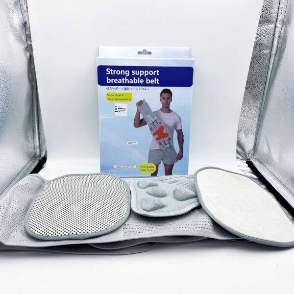 Lumbar Support Belt for Disc Strain and Herniated Discs Wide, Breathable, and Warm Summer Steel Plate Support Sports Belt