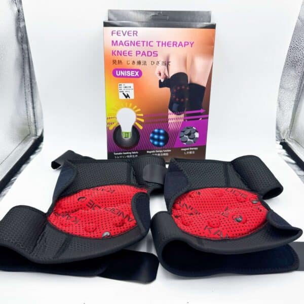 Self-Heating Magnetic Knee Support with Moxibustion Warming Mugwort Knee Pad Therapeutic Leg Sleeve for Chronic Cold Legs