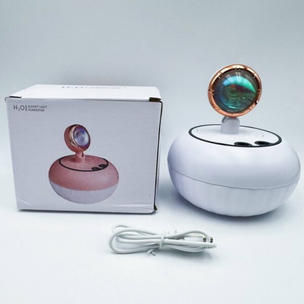 Sunset Lamp Humidifier Trending Photo-Ready USB Home Desktop Creative Moisturizing Humidifier Mist Generator
