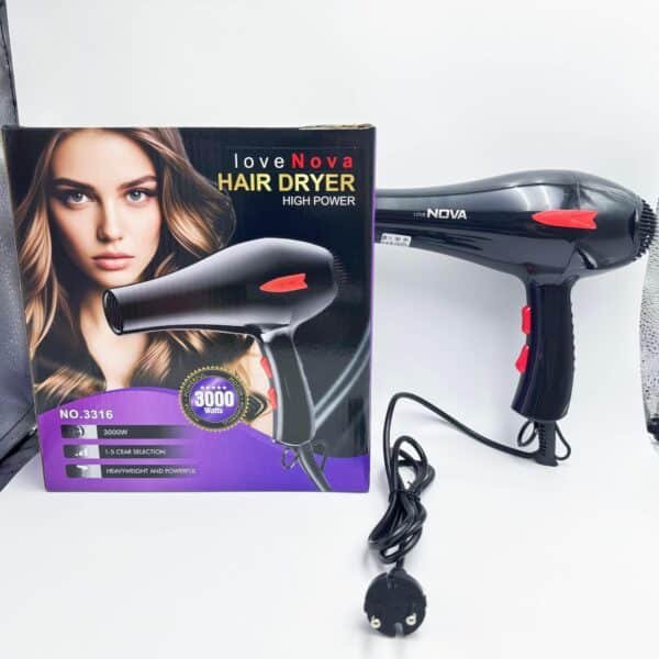 High-Power Hair Dryer Home Appliance Salon-Grade Hot/Cold Hair Dryer Small Appliance Hair Dryer