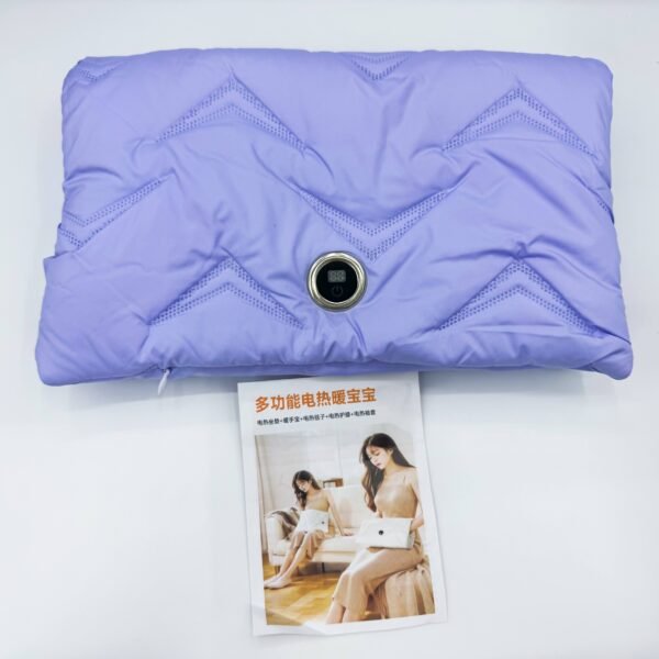 Rechargeable Hand Warmer with Belly-Shaped Design Electric Down-Filled Cotton Hand Warmer Explosion-Proof Waist Warmer with Rapid Heating