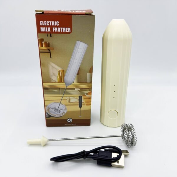 Electric Milk Frother and Whisk Coffee Milk Mini Mixer Milk Frothing Tool
