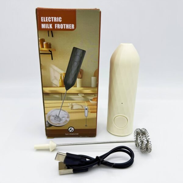 Milk Coffee Frother Baking Supplies Multi-Functional Whipped Cream & Egg Beater Wireless Electric Hand Mixer