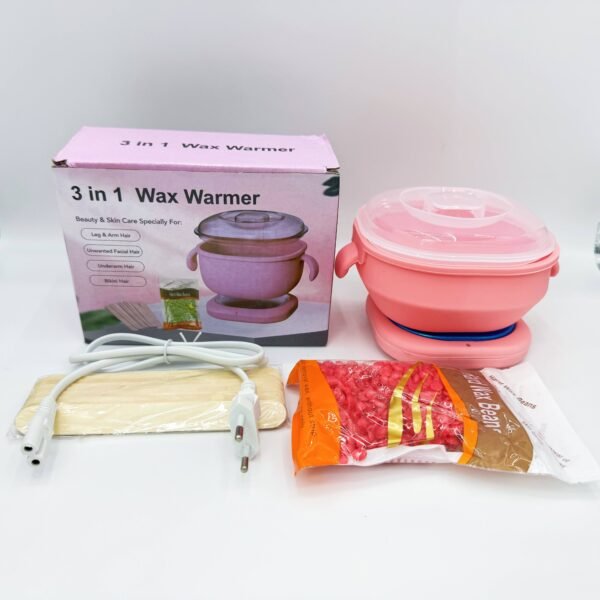 Hair Removal Waxing Machine with Beeswax Treatment Unit Heating Furnace for Melting Wax Beeswax Silicone Mini Non-Stick Pot for Melting