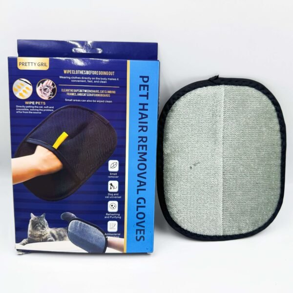 Pet Static Hair Removal Gloves Cat Hair Cleaner Hair Removal Brush Cat Hair Brush Sticky Hair Remover Dog Hair Cleaner
