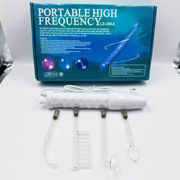 High Frequency Electrotherapy Wand for Acne Treatment and Skin Care