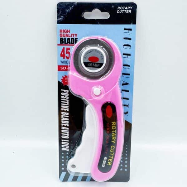 Patchwork Cutting Wheel 45mm Leather Cutting Blade Fabric Cutting Roller Blade Rubber Ring Cutting Circular Blade Handle Roller