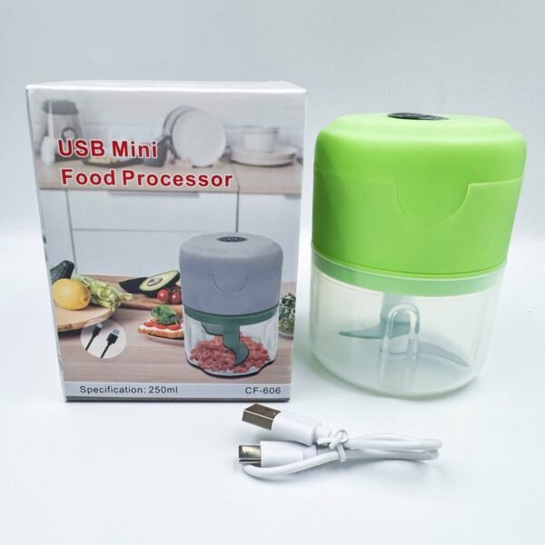 Electric Garlic Press Mini Garlic Crusher Wireless Baby Food Maker Home Kitchen Automatic Garlic Crusher