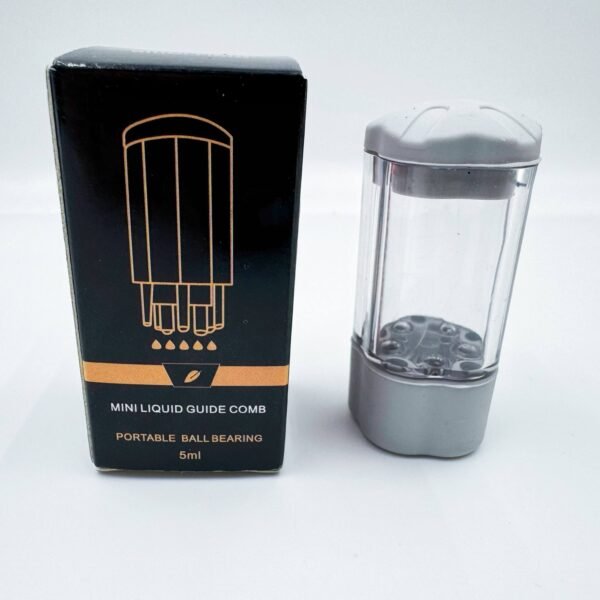 Mino Scalp Treatment Applicator New Five-Pin Roller Ball Liquid-Guiding Comb Hair Care Essential Oil & Hair Growth Serum Massage Comb