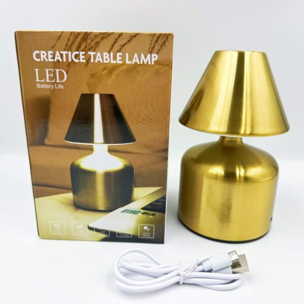 LED Charging Table Lamp Ambient Lighting for Street Stalls, Bars, and Lounges Table-Top Night Light for Street Vendors Decorative Lamp