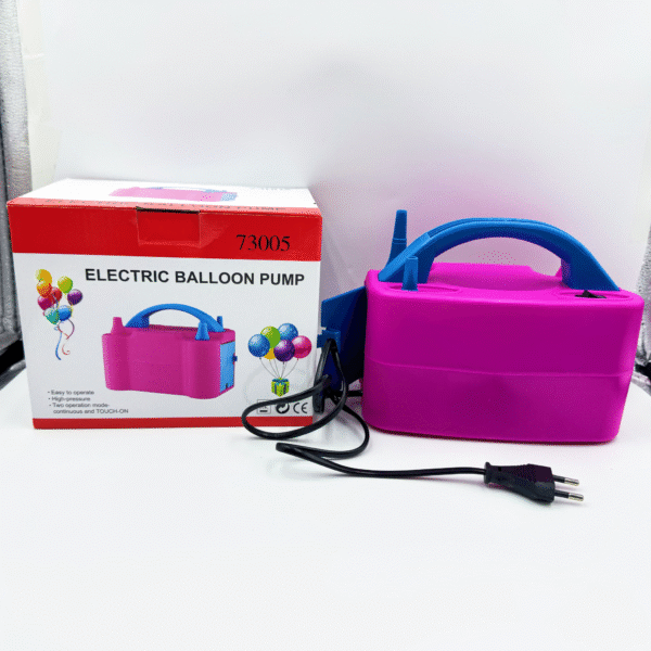 Electric Air Pump Classic Air Inflator Dual-Valve Air Pump Balloon Inflator