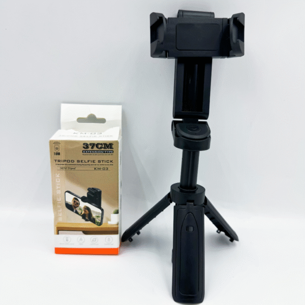 Bluetooth Retractable Tripod Selfie Stick for Phones Handheld Photography Tool & Live Streaming Stand Phone Mount