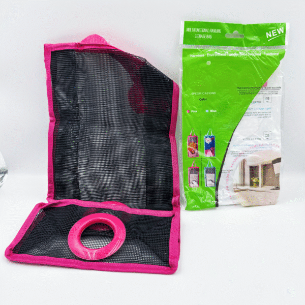 Kitchen Garbage Bag Holder with Wall-Mounted Dispenser for Square Bags Household Storage Bag for Miscellaneous Items