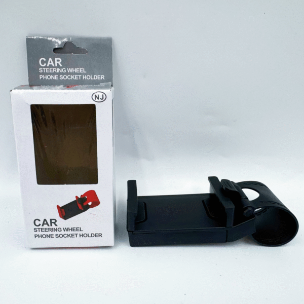 Car Steering Wheel Phone Holder Multifunctional Creative Driving Support Mount In-Car Navigation Mount