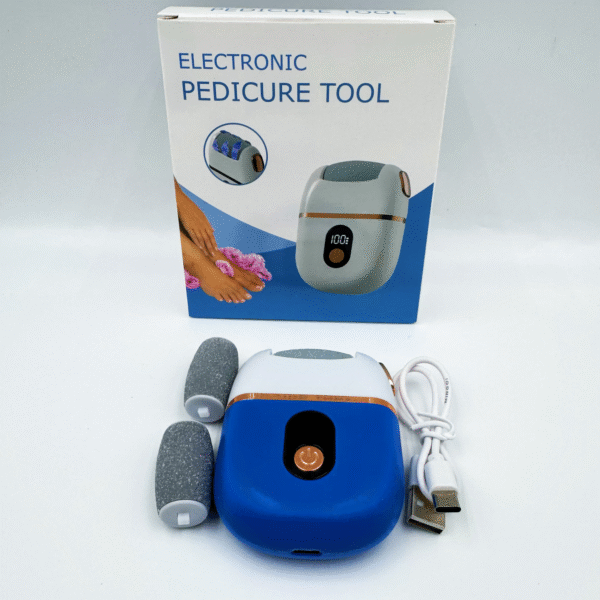 Electric Foot File for Dead Skin and Calluses Powerful Fully Automatic Foot Exfoliator Foot Care and Foot Shaping Electric Foot File