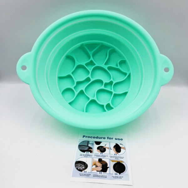 Ice Bowl Foldable Ice Therapy Basin Cold Compress Beauty Device Cosmetic Cold Compress Foldable Facial Basin