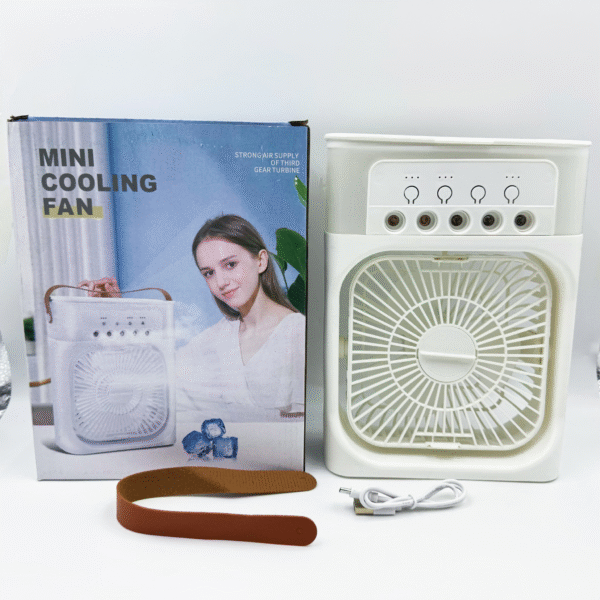 Five-Hole Mist Fan Home & Office Desktop Student Dormitory Ultrasonic Humidifier Cooling Fan