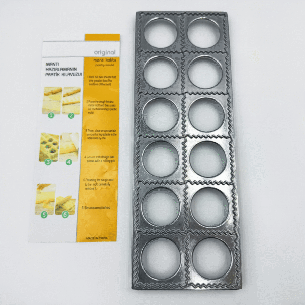 12-Cavity Italian Gnocchi Mold Home-Use Dumpling Maker 10-Cavity Aluminum Alloy Dumpling Mold Kitchen Tool
