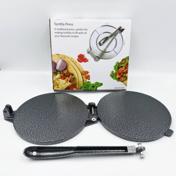 Manual Tortilla Press for Corn Dough Tortilla Maker for Mexican-Style Chicken Wraps Thin Flatbread Mold for Dumpling Skins Dough Sheeter