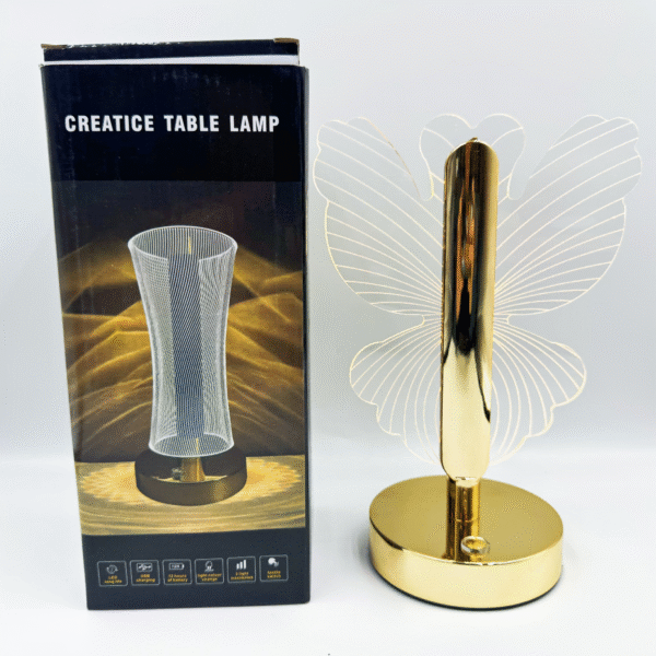 Decorative Table Lamp Luxury-inspired Ambient Lighting Nordic Butterfly Lamp Bedside Night Light for Bedroom Luxury-inspired Style