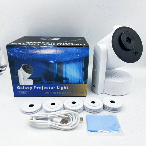 Bluetooth Starry Sky Projector Light with Meteor White Noise Galaxy Projection Light