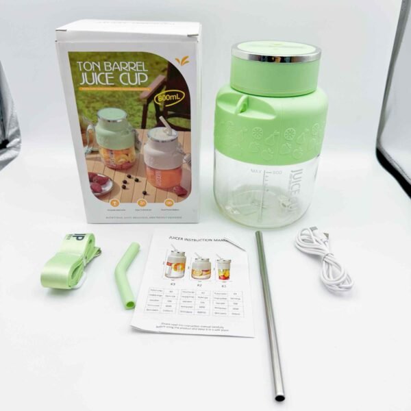 wireless charging fresh juice bottle portable mini mixer blender smoothie maker rechargeable portable blender cup juicer