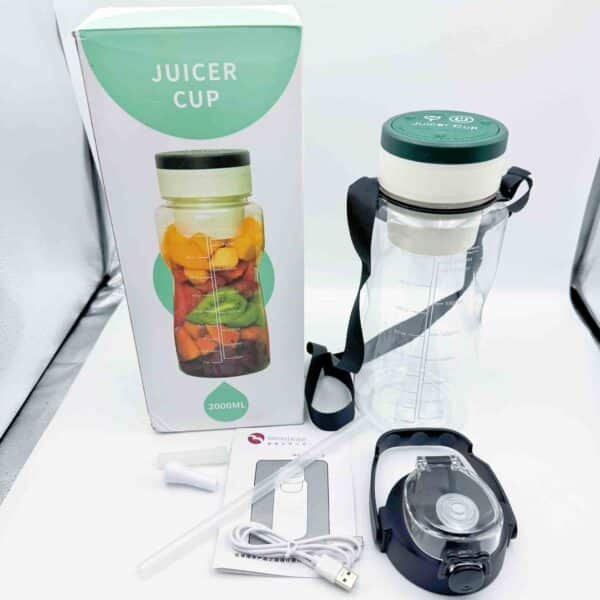 2000MLHome Appliance Stock Kitchen Chopper Fruit Juice Hand Portable Mini Smoothie Blender Machine Citrus Juicer