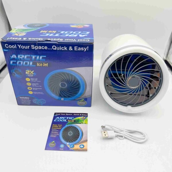 Ice Jet Air Cooler With USB Power Supply - Enjoy Coolness Everywhere