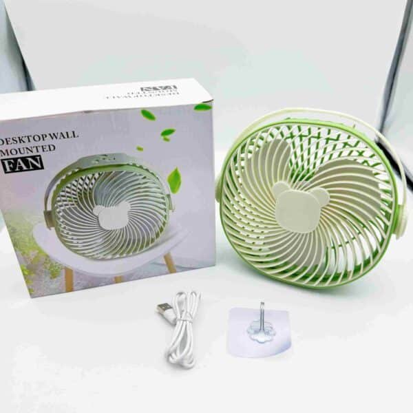 Maternity and Infant Friendly Multi Function Fan Desktop Suspension Wall Mounted Fill Light Strong Circular Airflow