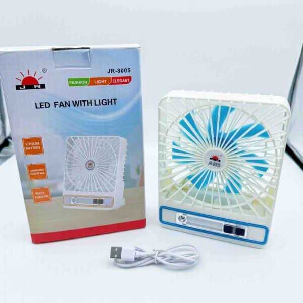 2025 New Arrival 10000mAh Ultra-Slim Desk Fan with Power Bank Silent Operation Extended Battery Life OEM/ODM Available