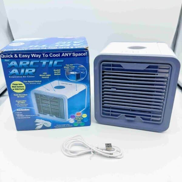 Small Air Conditioner Humidifier Fan Mini Rechargeable Portable Cooler Fan Personal Water Mist Cooling Fan