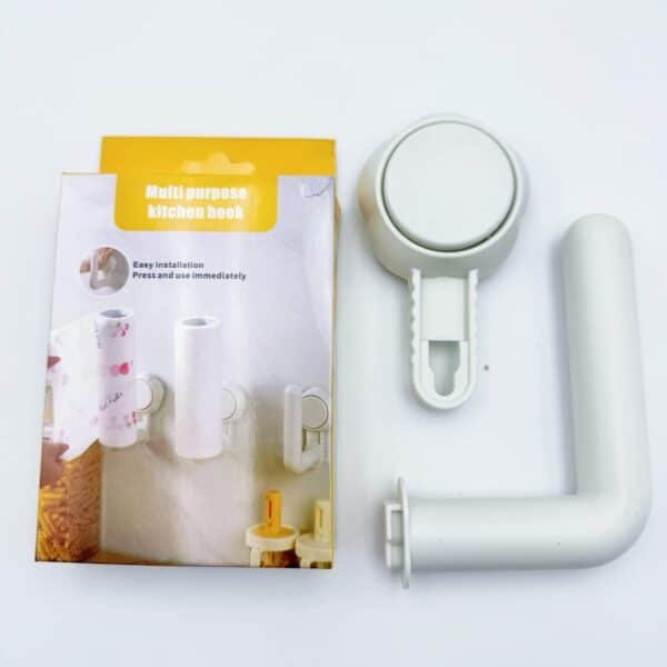 Suction cup cling film holder