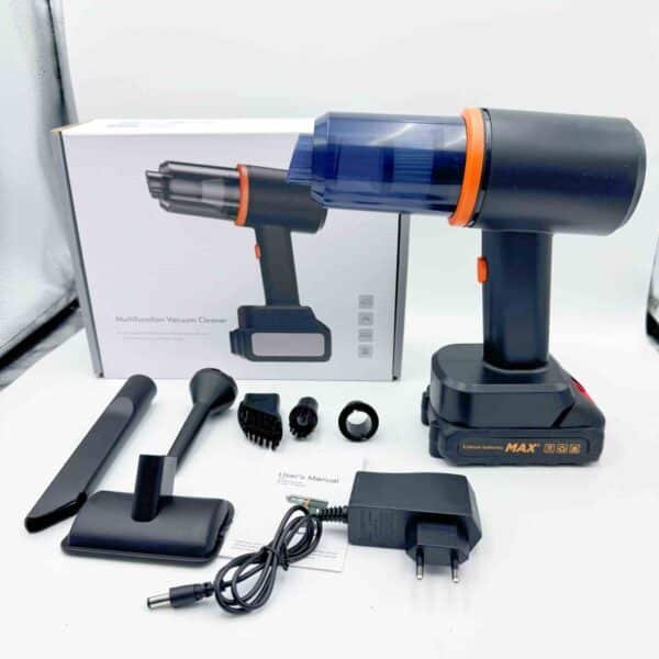 Car vacuum cleaner, wireless charging for cars, powerful suction, handheld, small size, high-power lithium battery.