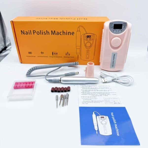 101 Electric Storage Type Nail Polisher Nail Remover Polisher for Nail Shop Portable Rechargeable Dead Skin Remover