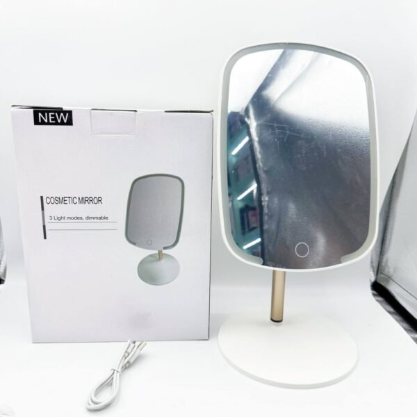 Best Selling Touch Dimmable Switch 180 Degree Rotation Cosmetic Mirror Built-In Lithium Battery LED Table Mirrors
