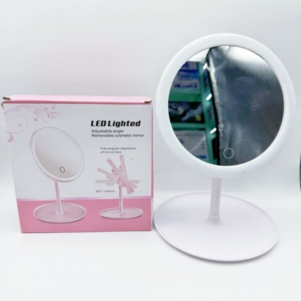 LED makeup mirror female student dormitory makeup mirror with light desktop fill light mirror