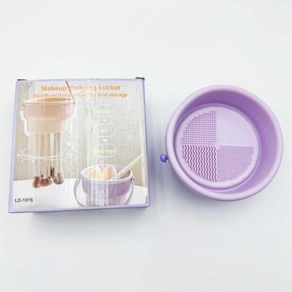 New Arrival Brochas De Maquillaje Holder MakeUp Tool Cleaning Pad Mat Dryer Bowl Silicone Make up Brush Cleaner