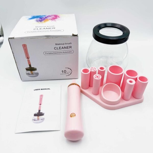 Professional Electric Automatic Makeup Brush Cleaner and Dryer Machine Cosmetic Brushes Spinner