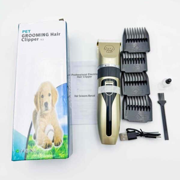 Professional Cordless Mini Pet Hair Electric Scissors Set Rechargeable Home Use Dog & Cat Hair Cutter
