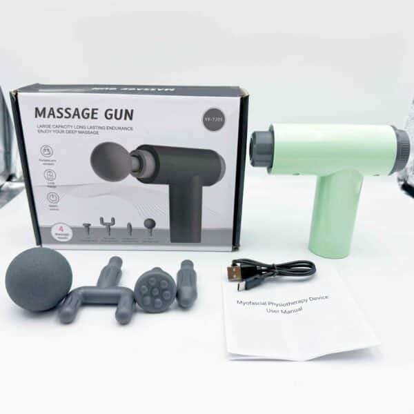 Mini Professional Gym Vibrator Massage Gun Handheld OEM Body Relax for Back Neck Shoulder-Mini Fascial Gun