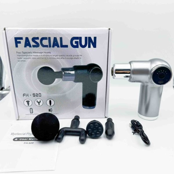Professional Grade Mini Electric Fascia Gun - Newest Portable Muscle Massager for Neck Shoulder Back Leg Pain Relief