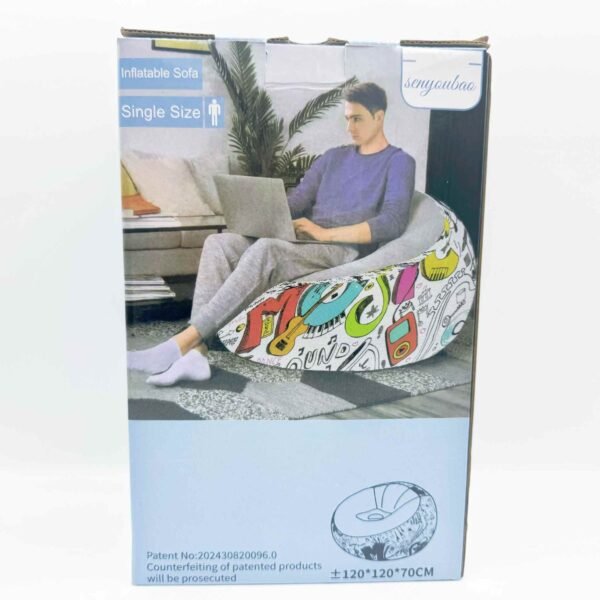 2025 NEW LA Air Sofa Bed Inflatable Lazy Couch Outdoor Air Design Sofa Air Lounger