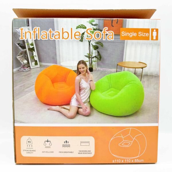 air Sofa Chair Inflatable Sofa Bean Bag Living Room Chairs Outdoor Foldable Recliner Bed Fluffy Seat Decor Sofa