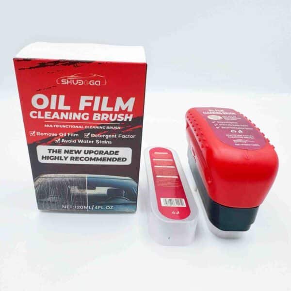 Auto Glass Cleaning Brush Plastic Sponge for Car Wash Brushes for Front Inner Windshield Oil Film Detailing Cleaning Brush