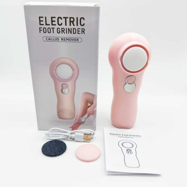 Screen Foot Grinder Mini Callus Removal Dead Skin Foot Drill 1600rpm 2000rpm 2800rpm with 3 Grinding Heads