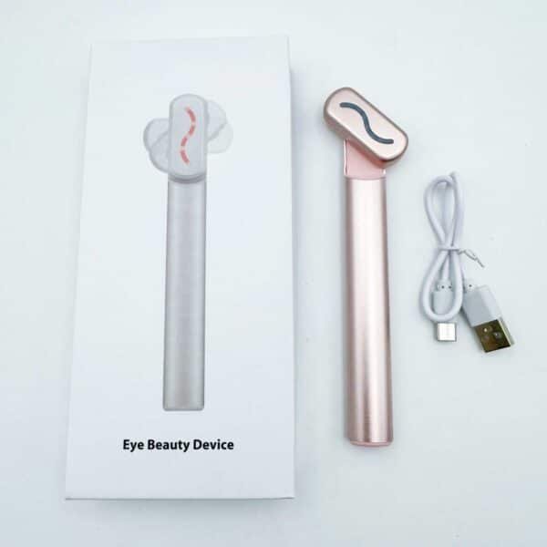 4-in-1 EMS Microcurrent Face and Eye Massager with Red Light Therapy